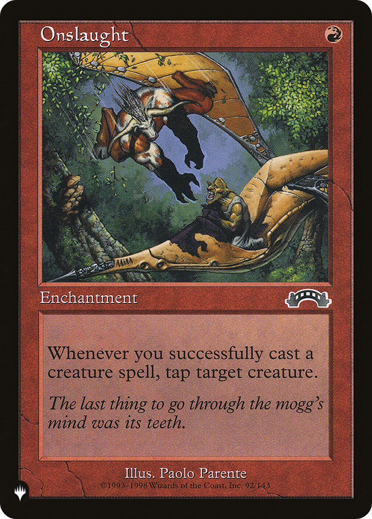 Onslaught [The List] | Dumpster Cat Games