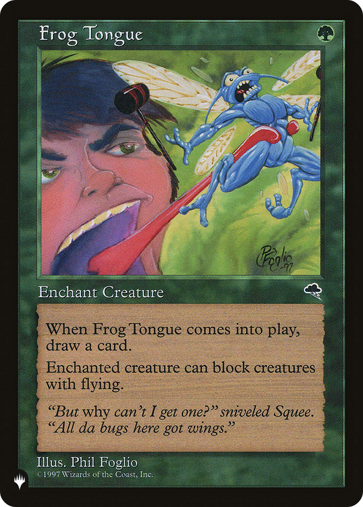 Frog Tongue [The List] | Dumpster Cat Games