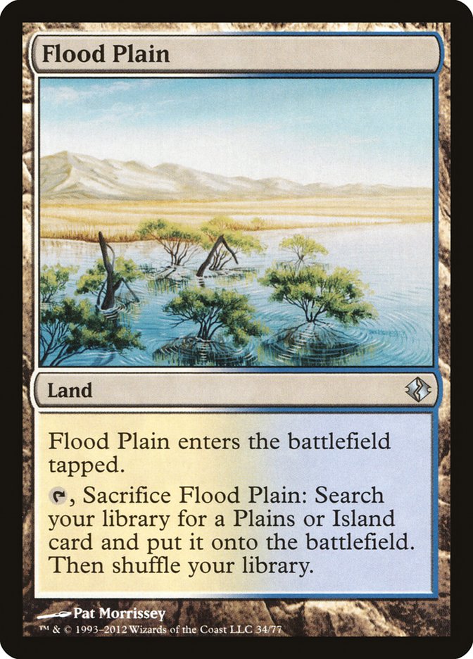 Flood Plain [Duel Decks: Venser vs. Koth] | Dumpster Cat Games