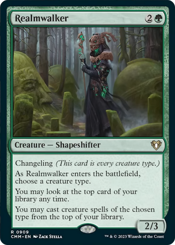 Realmwalker [Commander Masters] | Dumpster Cat Games