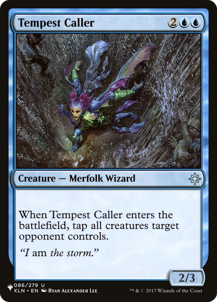 Tempest Caller [The List] | Dumpster Cat Games