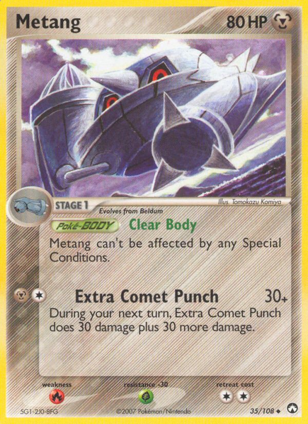 Metang (35/108) [EX: Power Keepers] | Dumpster Cat Games