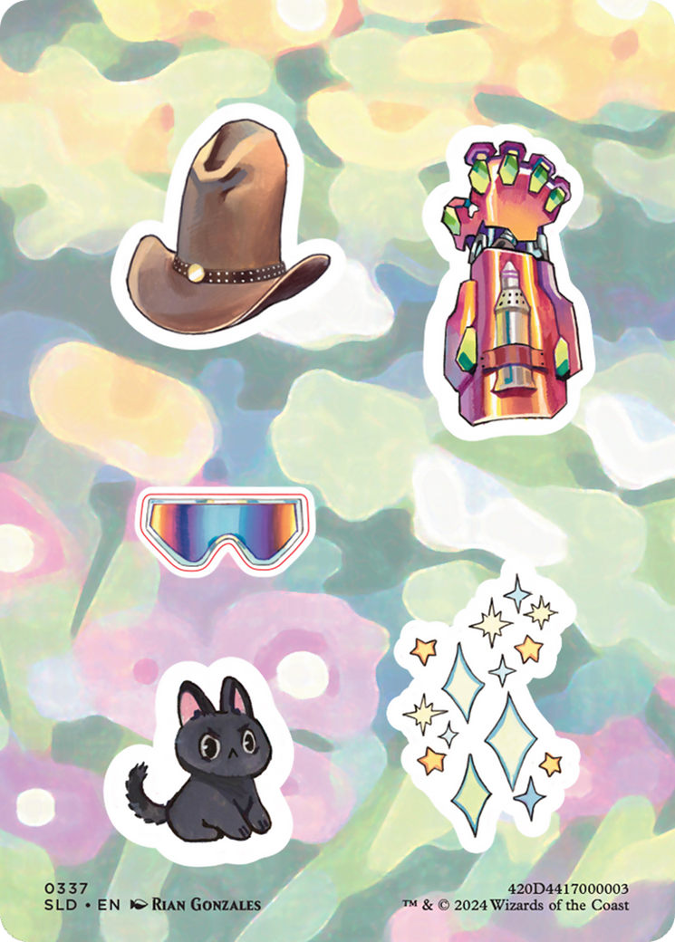 Sticker Sheet (0337) [Secret Lair Drop Series] | Dumpster Cat Games