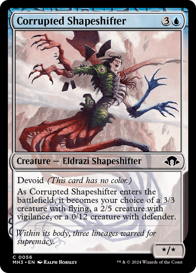 Corrupted Shapeshifter [Modern Horizons 3] | Dumpster Cat Games