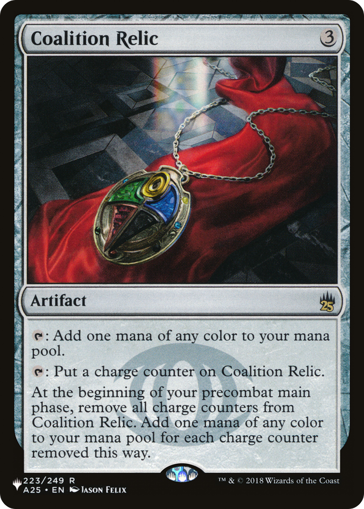 Coalition Relic (A25) [The List] | Dumpster Cat Games