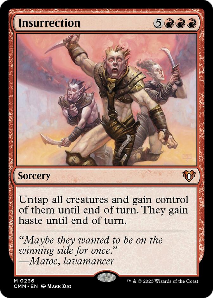 Insurrection [Commander Masters] | Dumpster Cat Games