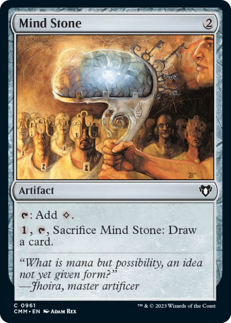Mind Stone [Commander Masters] | Dumpster Cat Games