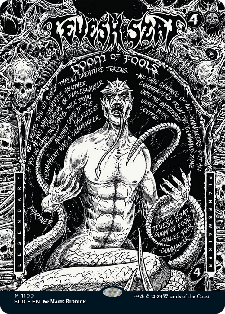 Tevesh Szat, Doom of Fools [Secret Lair Drop Series] | Dumpster Cat Games