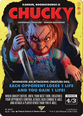 Chucky - Kardur, Doomscourge [Secret Lair Drop Series] | Dumpster Cat Games