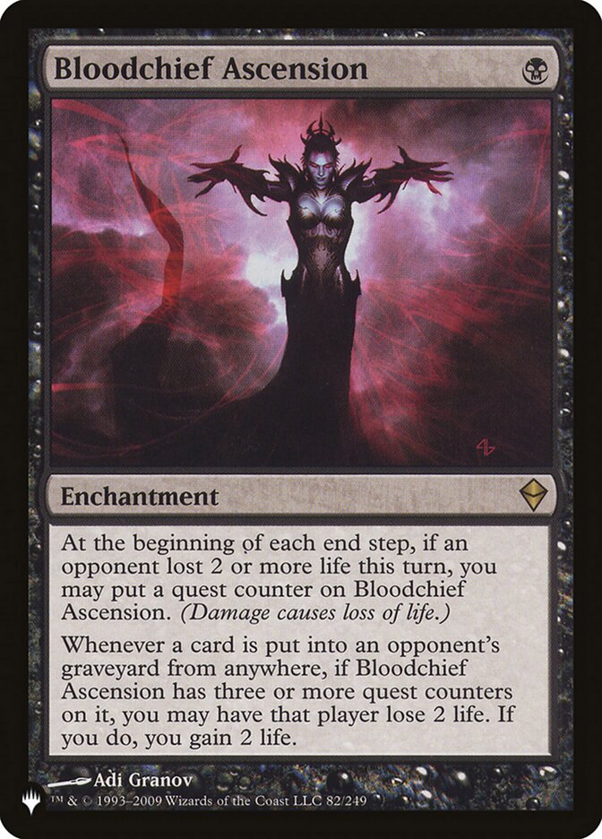 Bloodchief Ascension [The List] | Dumpster Cat Games