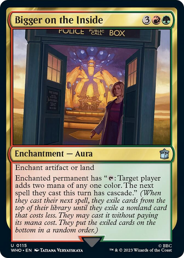 Bigger on the Inside [Doctor Who] | Dumpster Cat Games