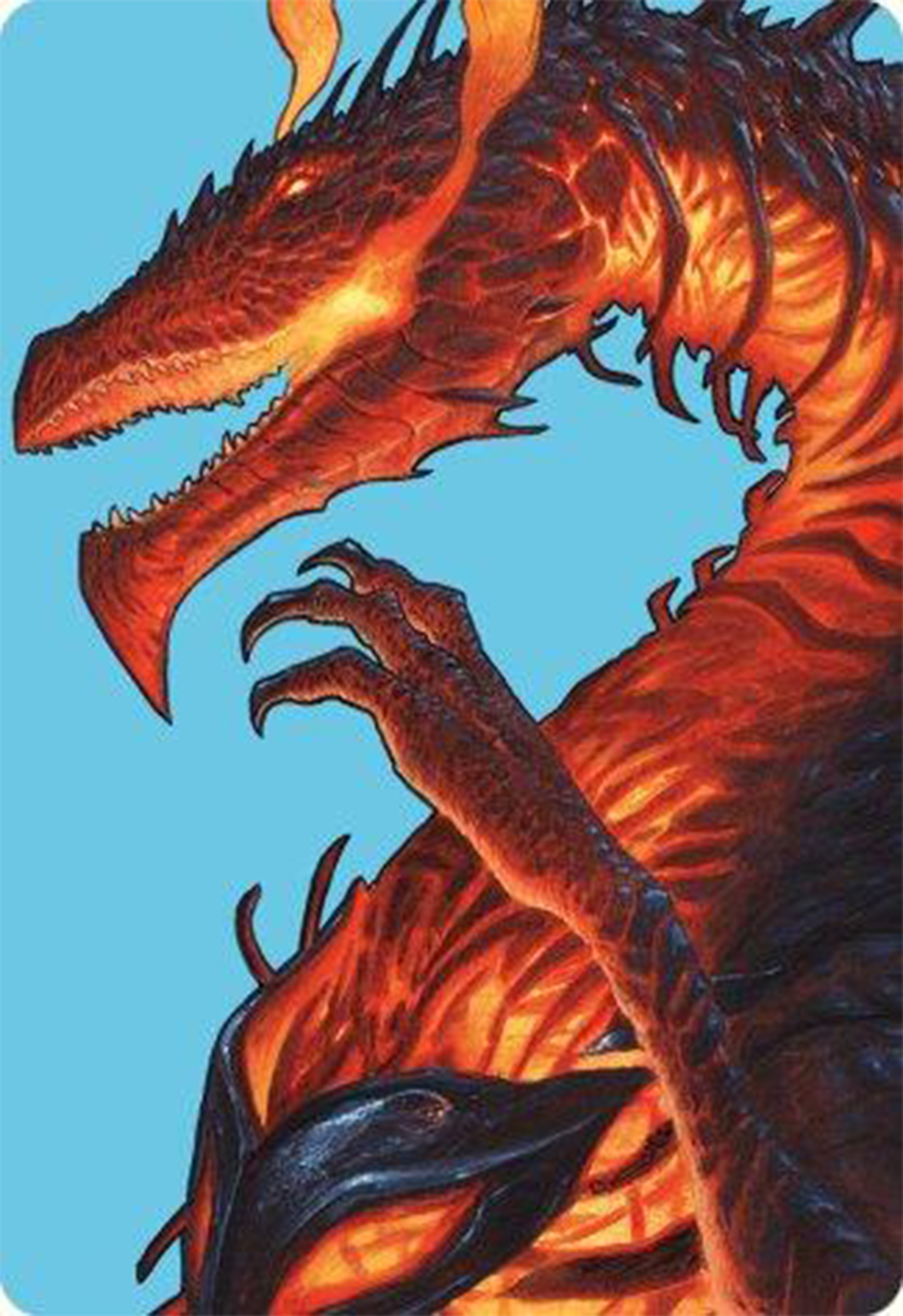 Herigast, Erupting Nullkite Art Card [Modern Horizons 3 Art Series] | Dumpster Cat Games
