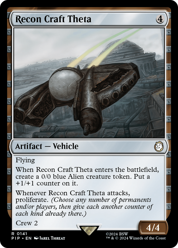 Recon Craft Theta [Fallout] | Dumpster Cat Games