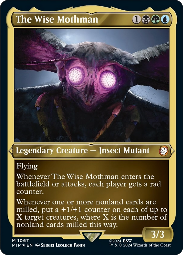 The Wise Mothman (Display Commander) [Fallout] | Dumpster Cat Games