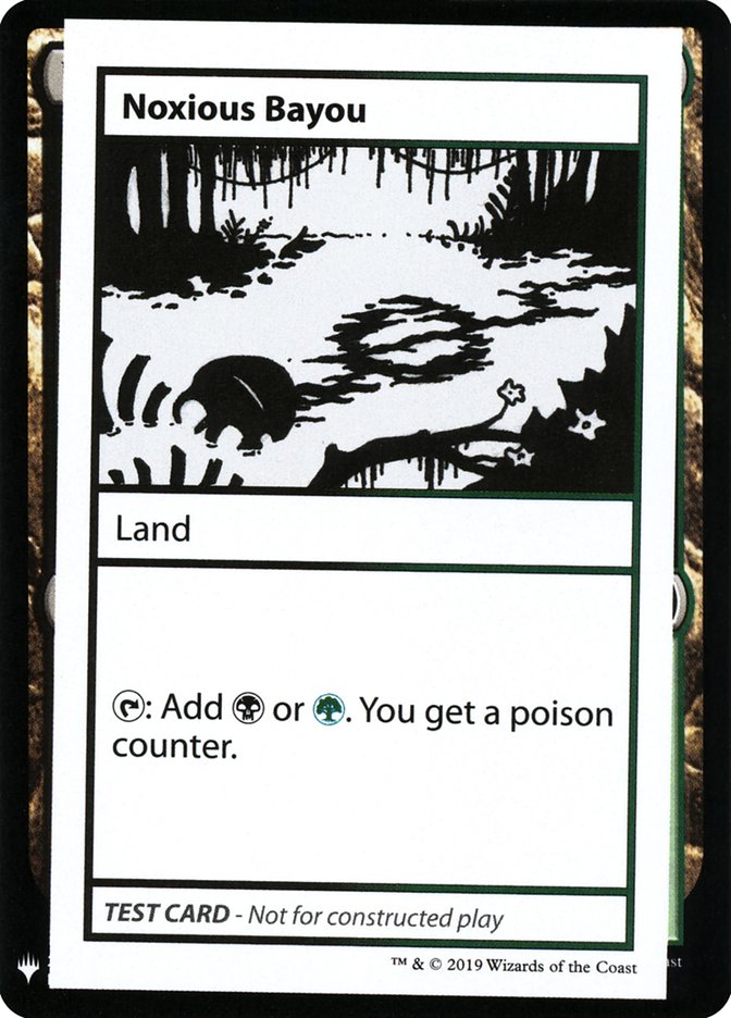 Noxious Bayou [Mystery Booster Playtest Cards] | Dumpster Cat Games