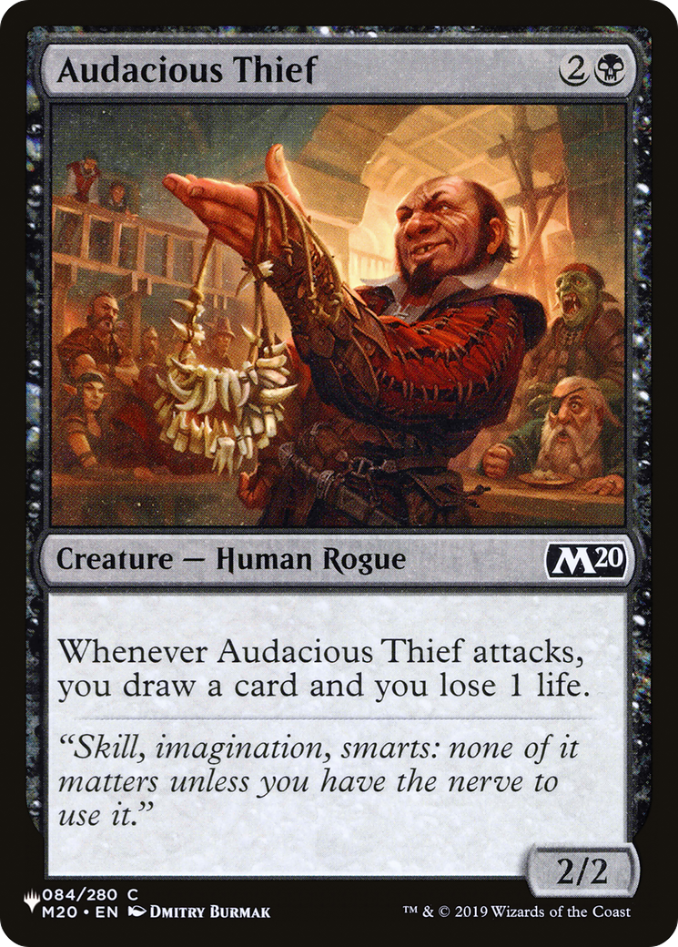 Audacious Thief [The List] | Dumpster Cat Games