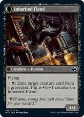Heirloom Mirror // Inherited Fiend [Innistrad: Midnight Hunt] | Dumpster Cat Games