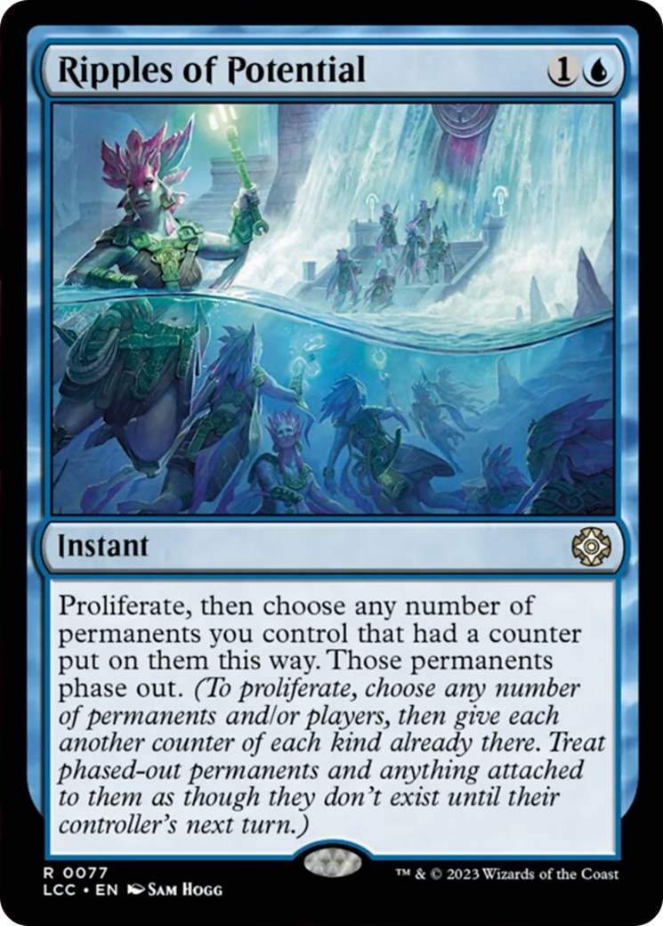 Ripples of Potential [The Lost Caverns of Ixalan Commander] | Dumpster Cat Games