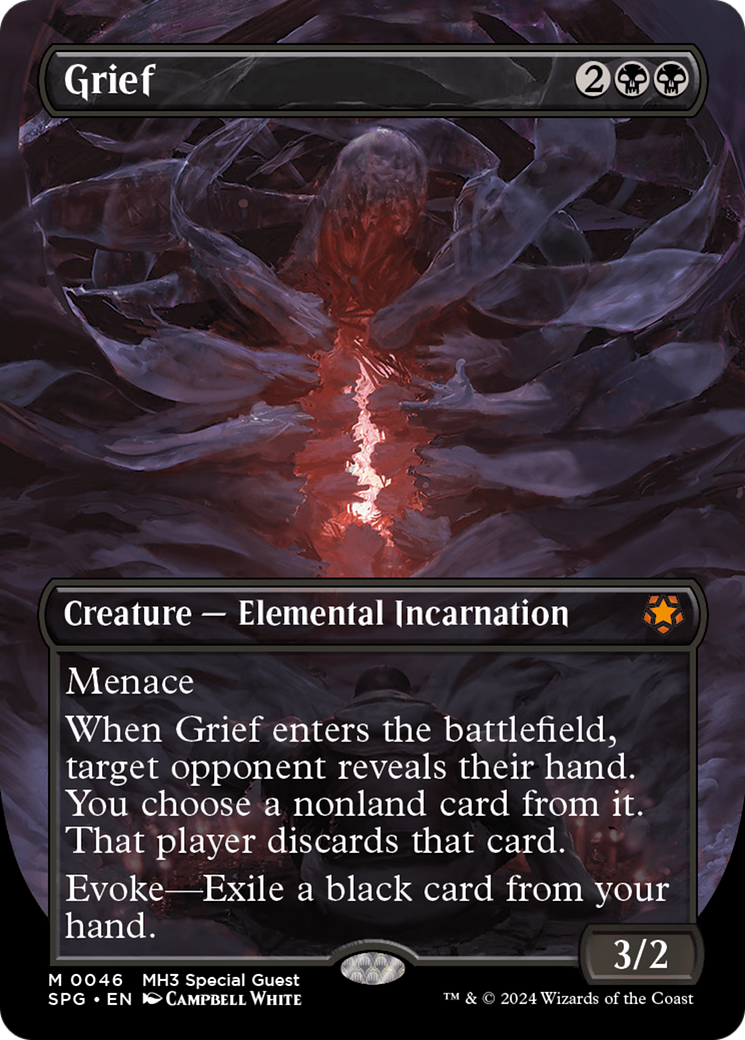 Grief (Borderless) [Modern Horizons 3 Special Guests] | Dumpster Cat Games