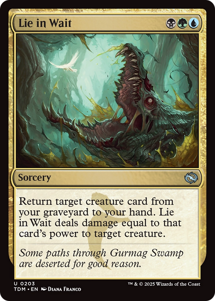 Lie in Wait [Tarkir: Dragonstorm] | Dumpster Cat Games