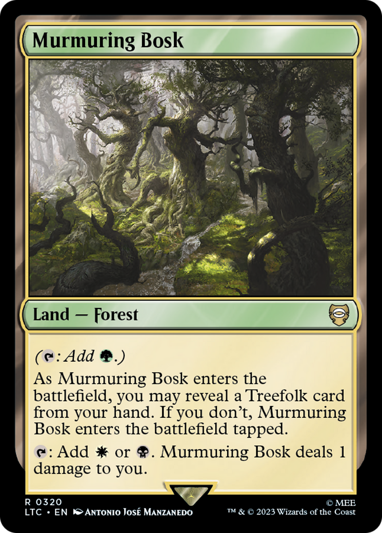 Murmuring Bosk [The Lord of the Rings: Tales of Middle-Earth Commander] | Dumpster Cat Games