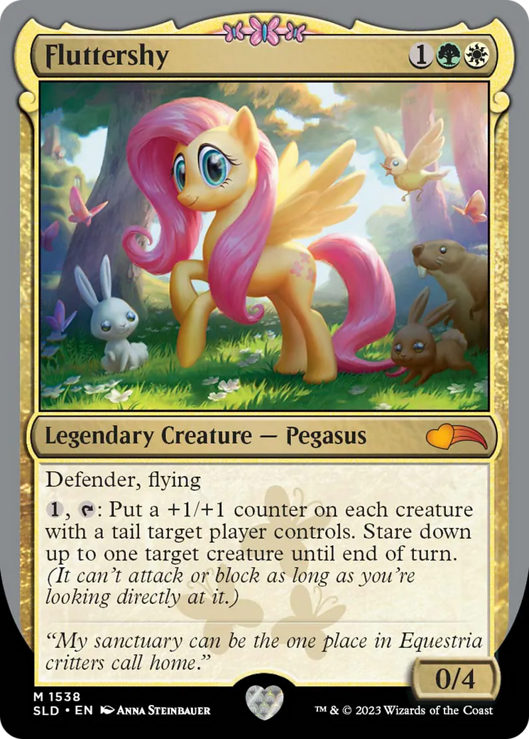 Fluttershy [Secret Lair Drop Series] | Dumpster Cat Games