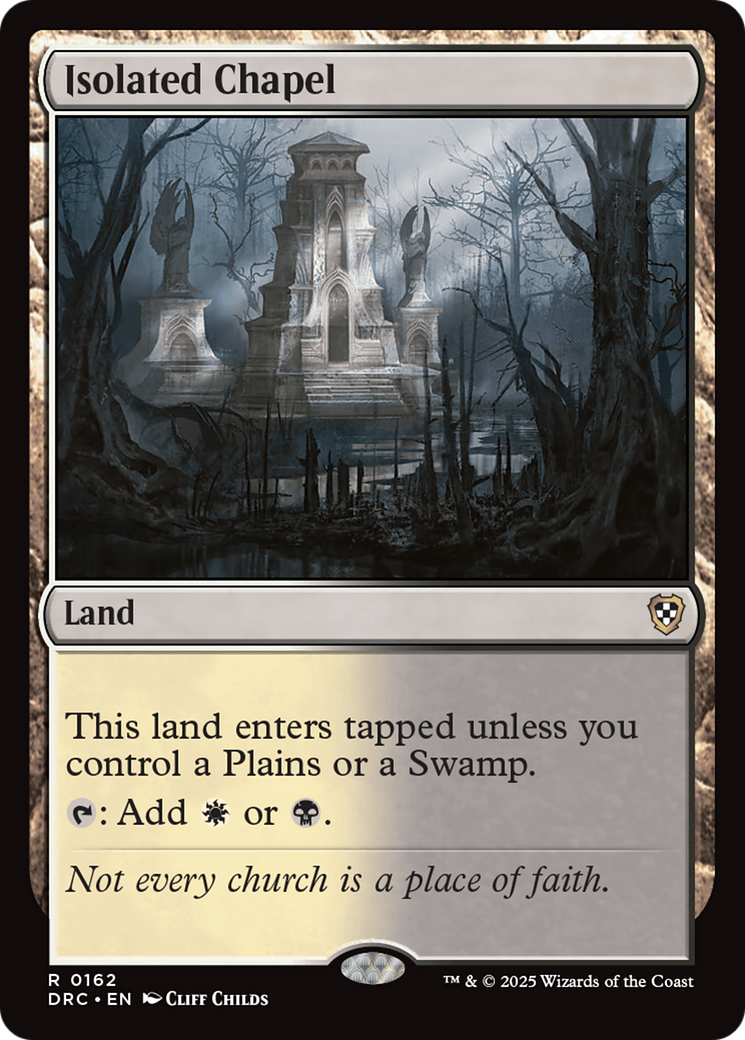 Isolated Chapel [Aetherdrift Commander] | Dumpster Cat Games