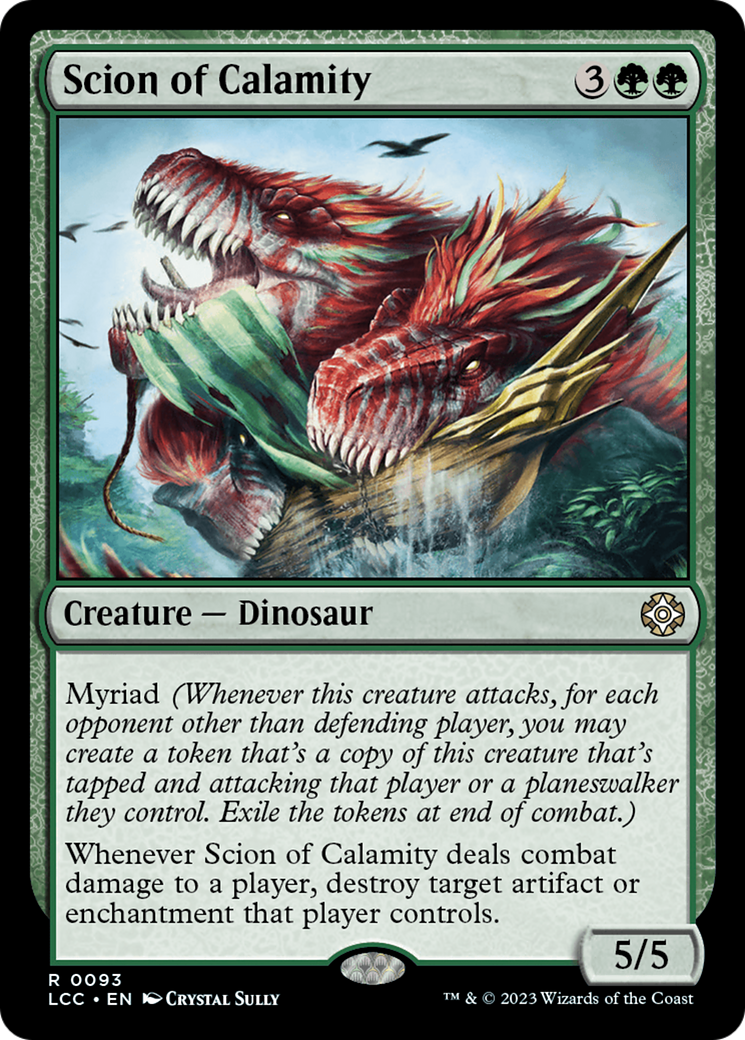 Scion of Calamity [The Lost Caverns of Ixalan Commander] | Dumpster Cat Games