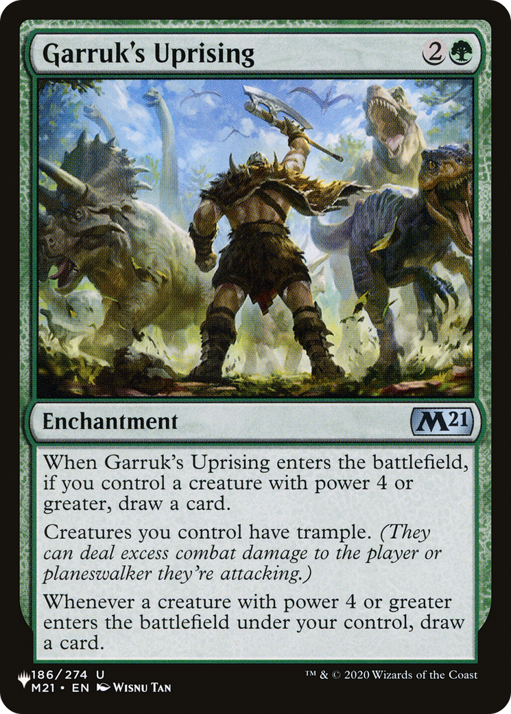 Garruk's Uprising [The List] | Dumpster Cat Games