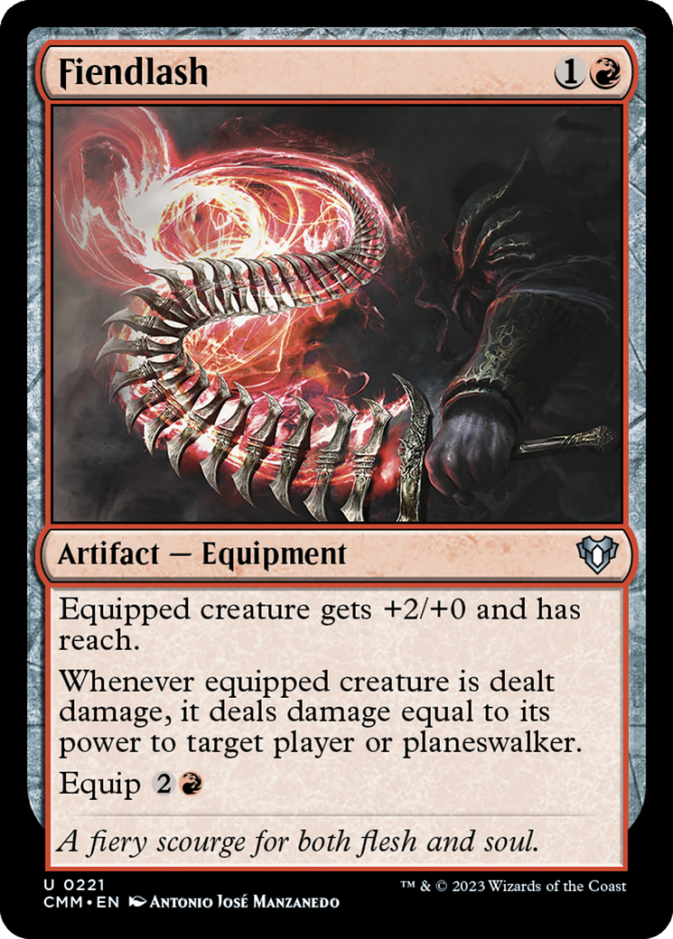 Fiendlash [Commander Masters] | Dumpster Cat Games