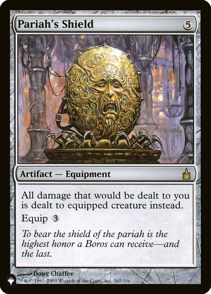 Pariah's Shield [The List] | Dumpster Cat Games