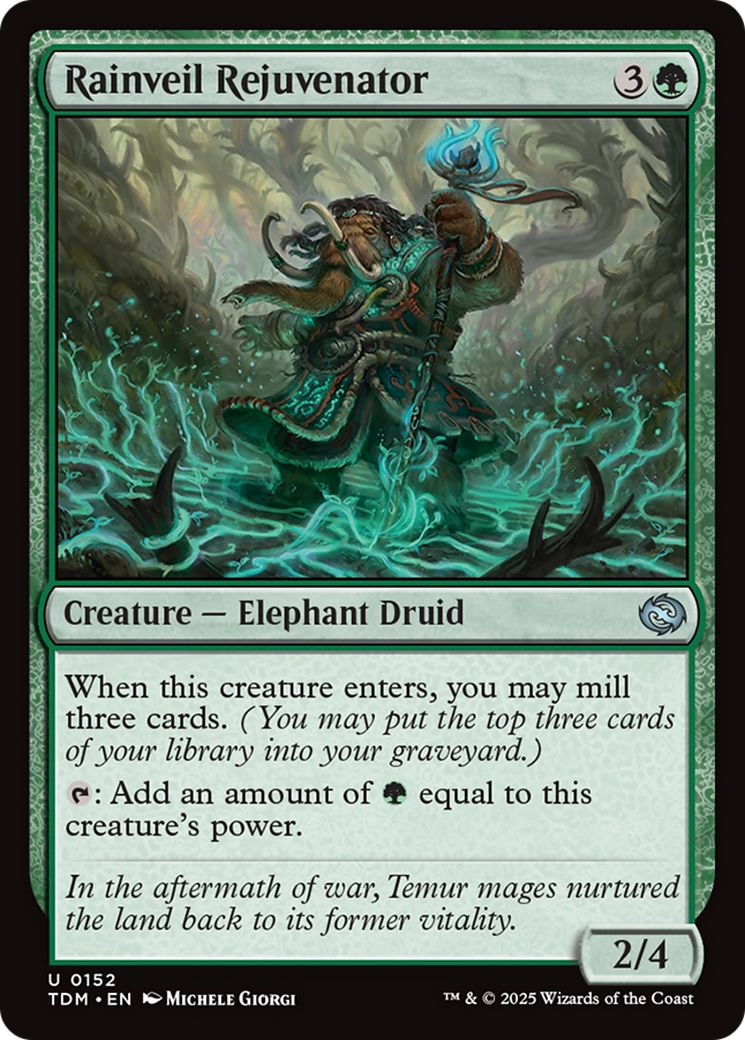 Rainveil Rejuvenator [Tarkir: Dragonstorm] | Dumpster Cat Games