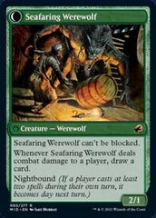 Suspicious Stowaway // Seafaring Werewolf [Innistrad: Midnight Hunt] | Dumpster Cat Games