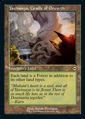 Yavimaya, Cradle of Growth (Retro) [Modern Horizons 2] | Dumpster Cat Games