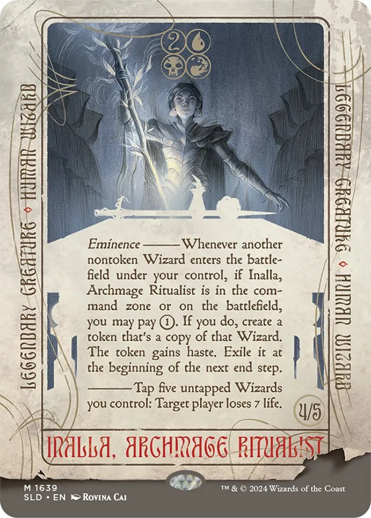 Inalla, Archmage Ritualist [Secret Lair Drop Series] | Dumpster Cat Games