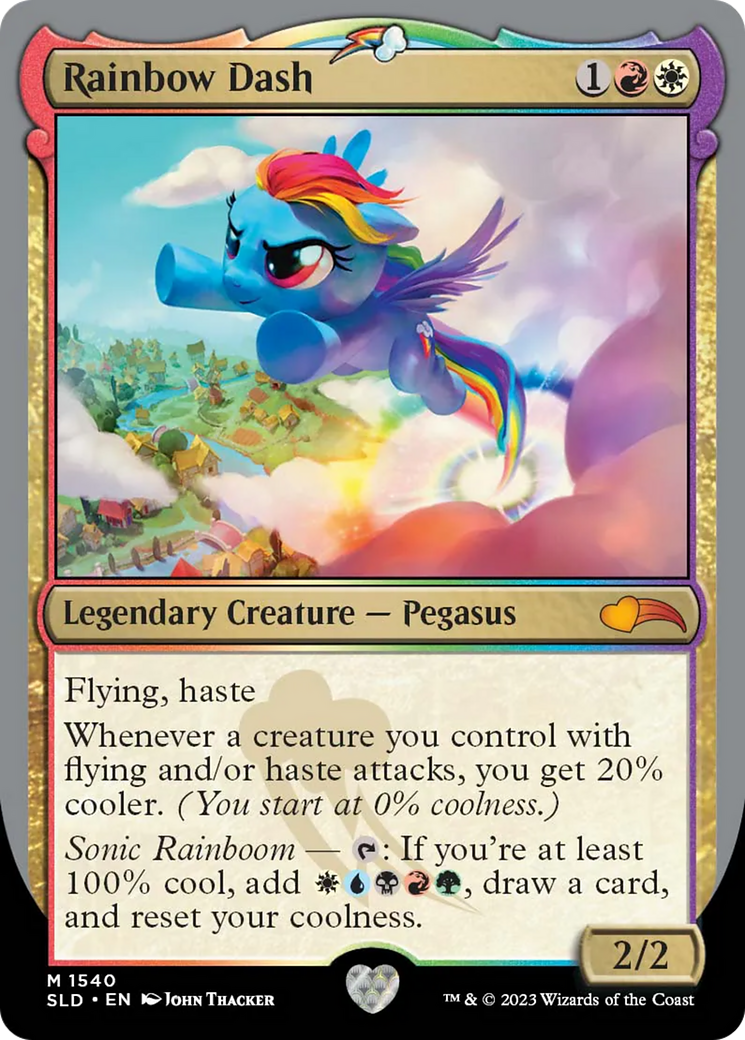 Rainbow Dash [Secret Lair Drop Series] | Dumpster Cat Games