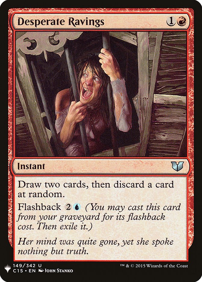 Desperate Ravings [Mystery Booster] | Dumpster Cat Games