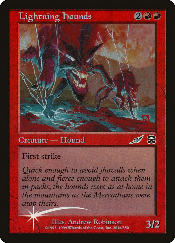 Lightning Hounds [Media Promos] | Dumpster Cat Games