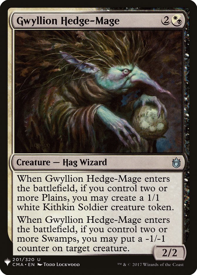 Gwyllion Hedge-Mage [Mystery Booster] | Dumpster Cat Games