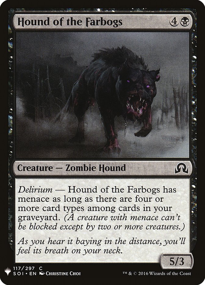 Hound of the Farbogs [Mystery Booster] | Dumpster Cat Games