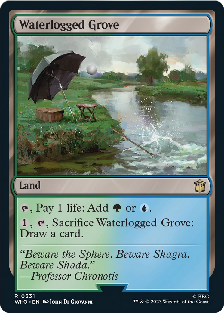 Waterlogged Grove [Doctor Who] | Dumpster Cat Games