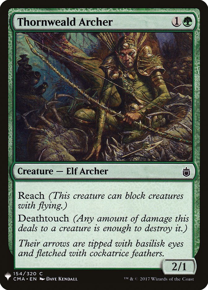 Thornweald Archer [Mystery Booster] | Dumpster Cat Games