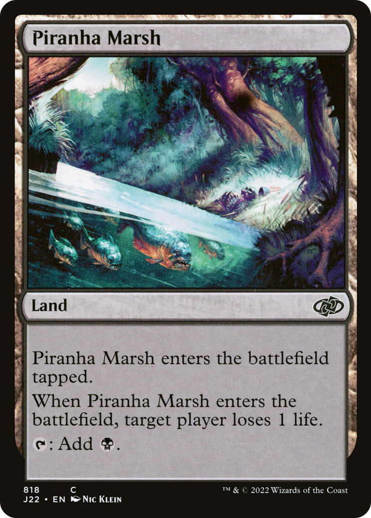 Piranha Marsh [Jumpstart 2022] | Dumpster Cat Games