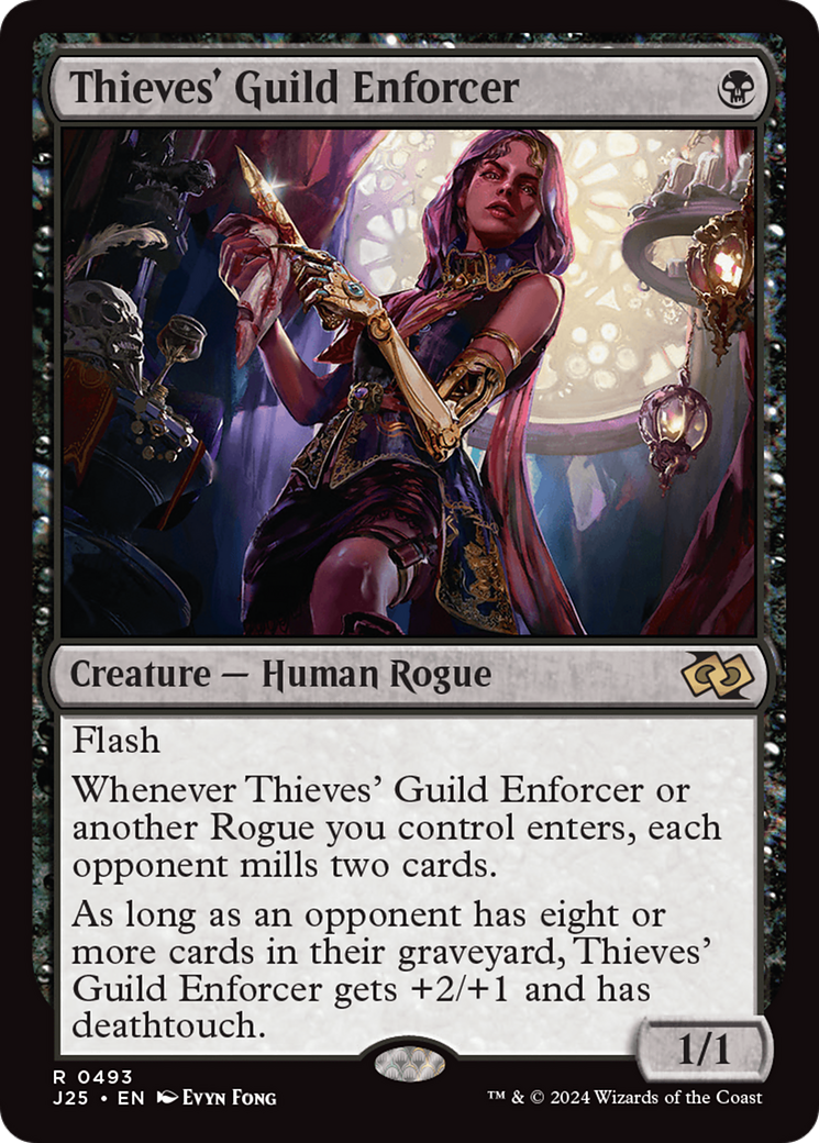 Thieves' Guild Enforcer [Foundations Jumpstart] | Dumpster Cat Games