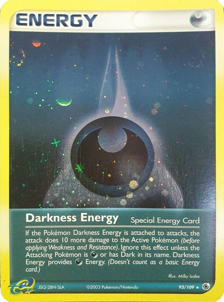 Darkness Energy (93/109) (Cosmos Holo) [EX: Ruby & Sapphire] | Dumpster Cat Games