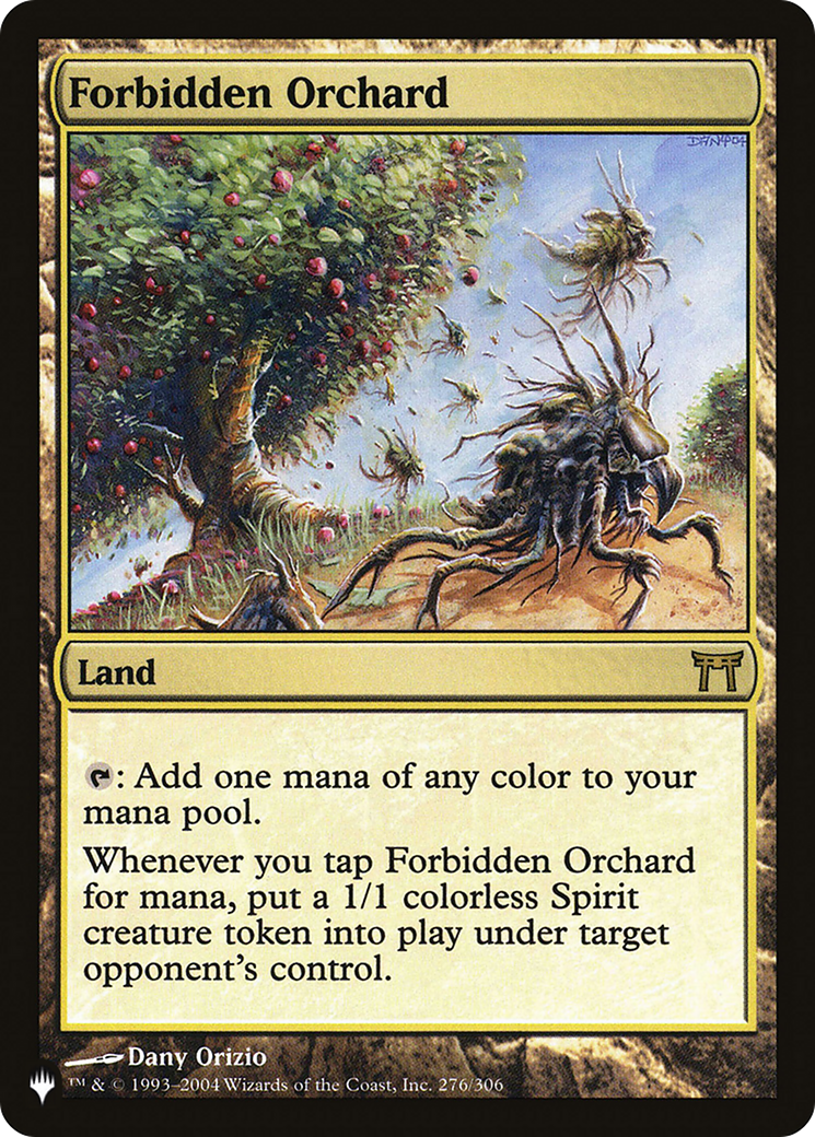 Forbidden Orchard [The List] | Dumpster Cat Games