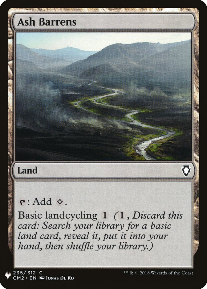 Ash Barrens [Mystery Booster] | Dumpster Cat Games