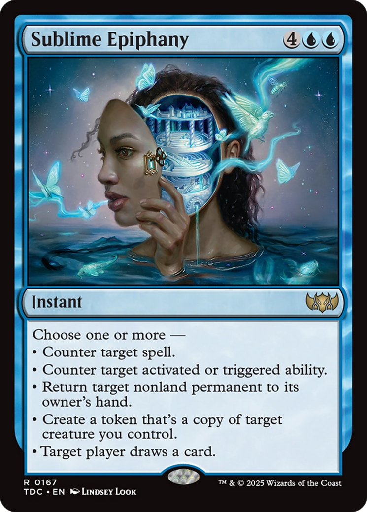 Sublime Epiphany [Tarkir: Dragonstorm Commander] | Dumpster Cat Games