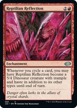 Reptilian Reflection [Jumpstart 2022] | Dumpster Cat Games