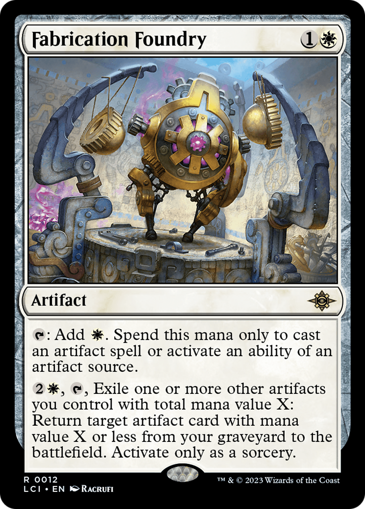 Fabrication Foundry [The Lost Caverns of Ixalan] | Dumpster Cat Games